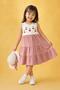 Girl's Cherry Embroidered Hat and Dress - 2