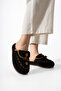 Cozy Button Plush House Slippers Non-Slip Sole Winter Women's House Slippers Dowry Slippers Stc1319 - 2