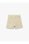 Cotton Muslin Shorts with Tie Waist and Pockets - 4
