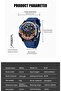 8018 Luxury Design Sports Men's Wristwatch - 8
