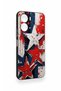 Vivo Y16 Compatible Star Flag Patterned Silicone Case - 4
