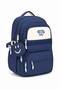 4-Piece Satin Fabric Waterproof Primary School Bag Set with Lunch Bag, Pen Holder and Accessory Bag - 5