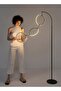 Creative Three-Circle Floor Lamp For Home Bedroom and Living Room Adjustable White Light and Warm Light with Foot Switch LED 24W - 2