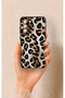 Samsung-S21Fe Compatible Leopard Skin Patterned Silicone Case
