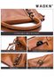 Large Capacity Handbags Bags,Large Crossbody Bags Ladies Shoulder Handbags Purse Set for Women Hobo Totes PU Leather Purses and Handbags Shoulder Bag Vegan Leather Tote, Brown - 4
