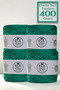 Emerald Green, Multi-Strand Mercerized Cotton Knitting Yarn Set (400 Gr.)