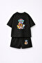 Paw Patrol Printed Oversize 100% Cotton T-Shirt Shorts Kids 2-Piece Set - 2
