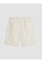 Xside Gray Relax Fit Gabardine Men's Shorts - 7