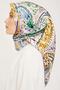 Twi̇ll Silk Scarf Nostalgia Series 9037D04-50 - 4