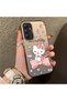 Samsung Galaxy A34 Compatible Hard Acrylic Back Silicone Edge Lens Protection Case - 2