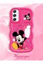 Samsung Galaxy A34 5g Compatible Case Camera Protective Red Silicone Couple Phone Case Cute Pattern - 2