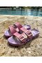 Summer Non-Slip Sole Two Buckle Girls' Slippers - 3