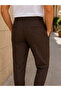 Men's Comfort Fit Navy Blue Striped Jogger Pants Stretch Fabric 0247Dngr - 4