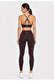 Women's Bustier Leggings Set - Cross Back Detail & Adjustable Straps & Support Seamless 18001830t - 3