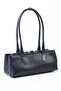 Genuine Leather Navy Blue Floter Women's Shoulder Bag Cnt555 - 3