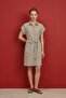 My Fashion Cotton Poplin Mini Shirt Dress - 4