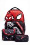 Set of 4, Boy's Patterned Primary School School Bag + Lunch Box + Pen Holder + Eraser Holder - 7