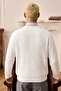 Men's Crew Neck Ribbed Knit Acrylic Cotton Sweater - 3