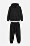 Unisex Kids Zippered Top and Bottom Tracksuit Set - 2