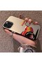 iPhone 15 Pro Compatible Hard Acrylic Back Silicone Edge Lens Protection Case - 4