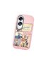 Oppo A60 Compatible Shock-Absorbing Camera Protected Pink Silicone Case - 3