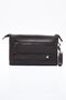 Brown Men's Portfolio Handbag Multi-Pocket Wrist Strap Wallet Bag - 3