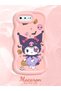 iPhone 8 Plus Compatible Case Camera Protector Pink Silicone Couple Phone Case Cartoon Pattern - 2