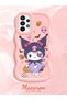 Samsung Galaxy A23 Compatible Case Camera Protector Pink Silicone Couple Phone Case Cartoon Pattern - 2