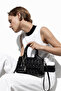 Women's Knitted Patterned Beige Hand and Shoulder Bag with Cross Strap Premium Design