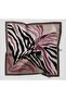 Zebra Pattern Sparkling Crystal Scarf - 2