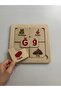 Alphabet Discovery Puzzle – 29 Letter Uppercase-Lowercase and Visual Matching Set - 6