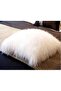 White Fur Pillowcase - High Density - Size 45X45 cm - 2