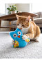 Cute Owl Plush Cat Toy - Soft Textured Biting and Catching Toy 12X12 cm - 5