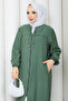Women's Plus Size Judge Collar Fleto Pocket Cap - 5