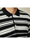 Men Short Sleeves Striped Knitted Polo T-shirt - 4