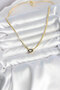 Ezme Snake Chain Model Zircon Stone Vip Series Gold Rk Women's Necklace - 2