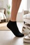 Men's Set of 6 Black Bamboo Short Socks - 2