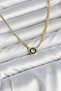 Ezme Snake Chain Model Zircon Stone Vip Series Gold Color Women's Necklace