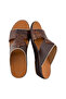 ( B-103 ) Handmade Arabic Men's Slippers | Outdoor Arabic Sandals For Men | Full Leather