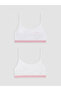 Sparkling Choices from Shining Store: Girls' Bustier with Rope Straps, 2-Piece Set - 2