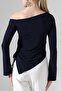 Women's Sandy One-Shoulder Gathered Blouse - 8