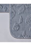 فراسون سجادة حمام مكونة من قطعتين - رمادي - 50x80 سم - 2