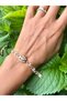 Gold Row Vintage Model Stainless Steel Xuping Bracelet - 2