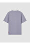 Xside Active Lilac Crew Neck Printed Men's Sports T-Shirt - 7