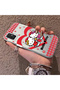 Samsung Galaxy A51 Compatible Silicone Edge Hard Back Case Couple Phone Case with Kitty Pattern - 2