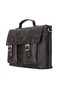 Olympus Leather 13-14 Inch Laptop Bag Tn01 Black - 2
