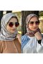 2 Jacquard Cotton Caz Scarves 120X 120