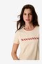 Women Buongiorno Short Sleeve Capri Pastel Beige Pyjama Set - 4