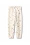 Gap Girl's Floral Patterned Sweatpants 18 Months 12 Years White - 2