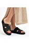 Polte Black Suede Slippers - 4